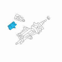 OEM 2017 Lexus LS460 Multiplex Tilt & Telescopic Computer Diagram - 89227-50120