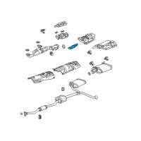 OEM 2010 Acura TL Cover (Lower) Diagram - 18181-RL8-A00