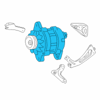 OEM Lexus RX300 Reman Alternator Assembly Diagram - 27060-20190-84