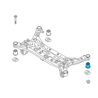 OEM 2020 Kia Optima BUSHING-CROSSMEMBER Diagram - 55460C1100