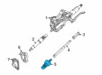 OEM 2022 Cadillac CT5 Lower Shaft Diagram - 84413032