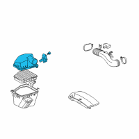 OEM 2011 Lexus GS460 Cap Sub-Assy, Air Cleaner Diagram - 17705-38130