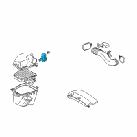 OEM 2011 Lexus LS600h Meter Sub-Assy, Intake Air Flow Diagram - 22204-38020