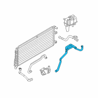 OEM 2007 Mercury Mariner Hose & Tube Assembly Diagram - 5M6Z-8A567-BD