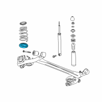 OEM 2013 Chevrolet Spark Lower Insulator Diagram - 96591239