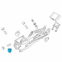 OEM Ford SSV Plug-In Hybrid Auxiliary Outlet Diagram - DS7Z-19N236-A