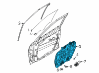 OEM 2022 Kia Seltos Panel Assembly-Front Dr Diagram - 82471Q5010