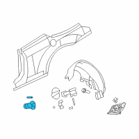 OEM Chrysler Sebring Housing-Fuel Filler Diagram - 5074400AB