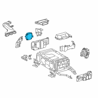 OEM Toyota Sensor Diagram - 89892-52011