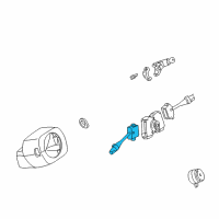 OEM Infiniti I30 Switch Assembly - Turn Signal Diagram - 25540-40U61