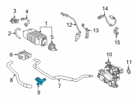 OEM 2022 Toyota Camry EGR Vacuum Control Diagram - 89421-06020