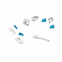 OEM Acura TSX Sensor Assembly, Initiator Diagram - 39360-STK-A01