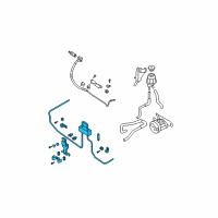 OEM 2007 Nissan Pathfinder Oil Cooler Assembly, Power STEERING. Diagram - 49790-EA000