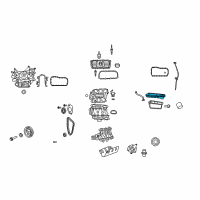 OEM 2009 Jeep Wrangler Pan-Oil Diagram - 4666153AC