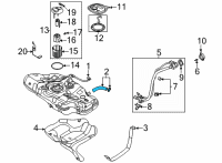 OEM 2021 Hyundai Elantra Hose-Fuel Filler Diagram - 31036-AA500