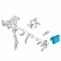 OEM Hyundai Accent Module Assembly-Smart Key Diagram - 95480-J0040