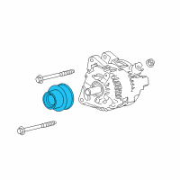 OEM 2021 Ford EcoSport Pulley Diagram - CM5Z-10344-E