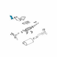 OEM GMC Sonoma SHIELD, Exhaust Pipe Diagram - 15685451