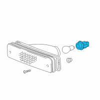 OEM Toyota 4Runner Socket Diagram - 81945-12010