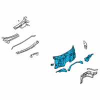 OEM 2006 Infiniti G35 Dash Assy-Upper Diagram - 67100-AM630