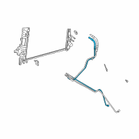 OEM 2002 Dodge Ram 1500 Tube-Oil Cooler Diagram - 52028812AE