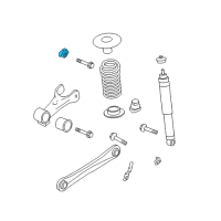 OEM Lower Control Arm Front Bolt Diagram - -W710089-S440