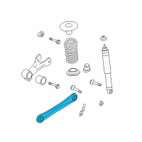 OEM 2010 Ford Mustang Trailing Arm Diagram - 9R3Z-5A649-B