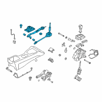 OEM 2013 Hyundai Genesis Coupe Lever Assembly-Manual Transmission Diagram - 43700-2M620