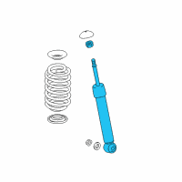 OEM 2019 Toyota Camry Strut Diagram - 48530-8Z056