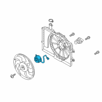 OEM 2019 Kia Forte Motor Assembly Diagram - 25386F2000