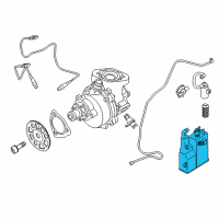 OEM 2014 BMW ActiveHybrid 7 Activated Charcoal Filter Diagram - 16-13-7-371-451