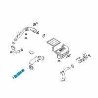 OEM 2017 BMW X5 Charge-Air Duct Diagram - 13-71-7-629-284