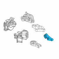 OEM 2018 Jeep Renegade STRUT-Engine Diagram - 68257232AA