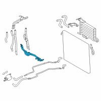 OEM 2017 Lexus GX460 Tube Sub-Assembly, Oil C Diagram - 32907-60301