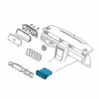 OEM 2004 Kia Amanti Control Assembly-Heater Diagram - 972503F600