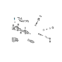 OEM 2014 Acura TSX Bolt, Gear Box Mounting Diagram - 90108-TL0-G00