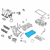 OEM 2007 Mercury Milan Valve Cover Gasket Diagram - 6E5Z-6584-AA