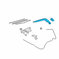 OEM 2010 Scion xB Rear Arm Diagram - 85241-12130