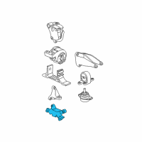 OEM Saturn Transmission Mount Bracket Diagram - 22726738