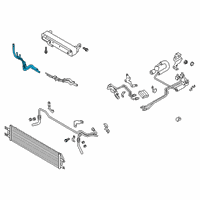 OEM 2021 Ford Police Interceptor Utility Tube Assembly Diagram - L1MZ-7G071-Q