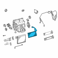 OEM 2021 Lexus IS350 Unit Sub-Assembly, RADIA Diagram - 87107-30580