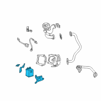 OEM 1998 Toyota Camry Vapor Canister Diagram - 77740-33081