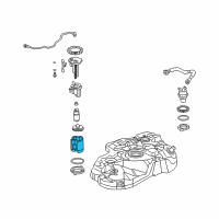 OEM 2004 Lexus RX330 Support, Fuel Suction Diagram - 77174-0E010