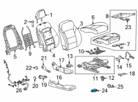 OEM Chevrolet Bolt EUV Heater Control Diagram - 84958443