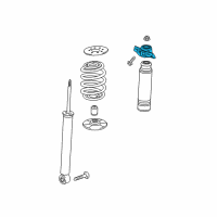 OEM 2017 Buick Cascada Strut Mount Diagram - 13345955