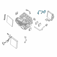 OEM 2015 Nissan Murano Harness-Sub, Heater Unit Diagram - 24040-3TE1A