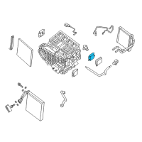 OEM 2018 Nissan Murano Moteractuator Assembly Mode Diagram - 27731-3SB0A