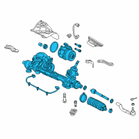 OEM Honda Civic Gear Box Assembly, Eps Diagram - 53650-TBA-A02