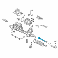 OEM 2018 Honda Civic Rack End Complete Diagram - 53521-TBA-A01