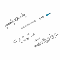 OEM 2001 Chevrolet Tahoe Steering Shaft Diagram - 26073574